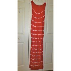Isabel Maternity by Ingrid & Isabel L Striped Tank Dress Long  Ruched Sides